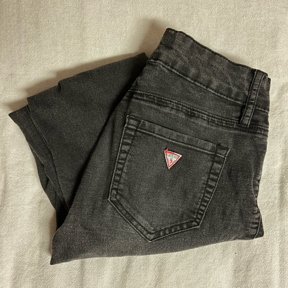 Guess Ripped Black Jeans